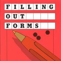 Book cover: Filling out forms by Wendy Stein