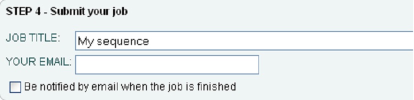 on this form the field for job title already has the words 'my sequence' entered in as placeholder text
