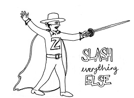 swordsman illusttrating slash everything else