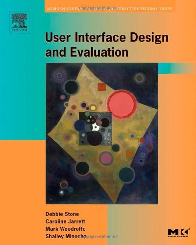 front cover of user interface design book
