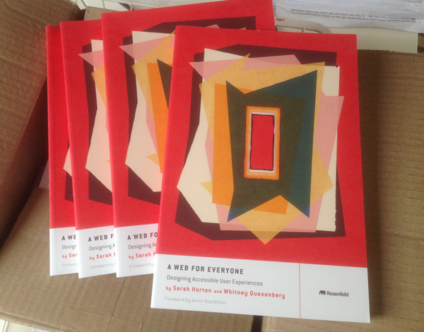 Unpacking copies of "A Web for Everyone"