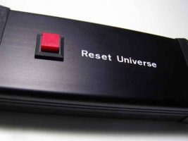 a red button to reset the universe