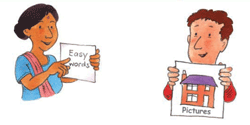 Easy Read: simple words and pictures