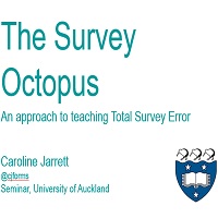 Seminar on teaching Total Survey Error, Auckland
