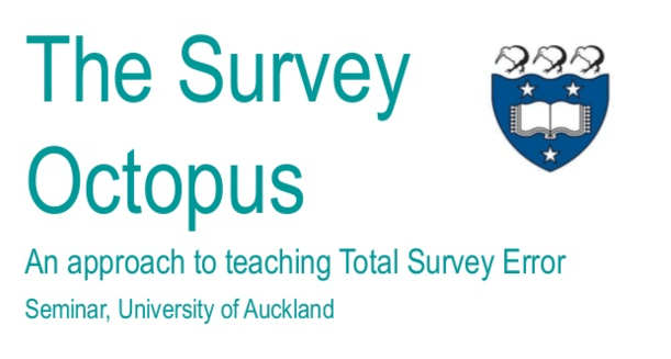 The Survey Octopus seminar, University of Auckland