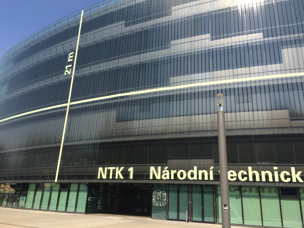 exterior of the National Technical Library