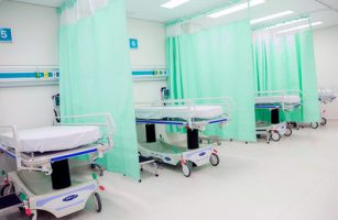 empty hospital beds