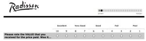 rating scale