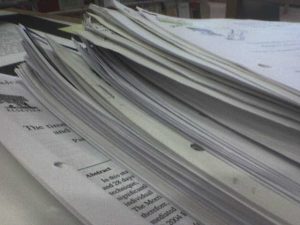 pile of documents