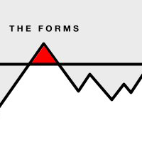 Detail of a diagram illustrating how an organisation's forms are just the tips of a much larger structure, 'The service' - most of which is buried inside the organisation itself.