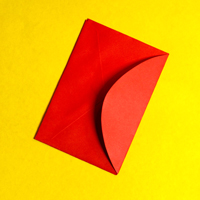 A red envelope