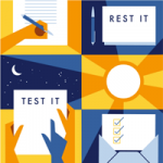 Rest it and test it – poster