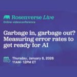 Rosenverse webinar: Measuring error rates to get ready for AI